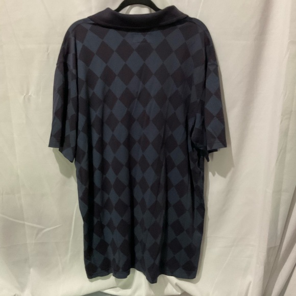 Foundry Supply Co Mens Big & Tall Quick Dry Polo Short Sleeve Size 2XL Navy - Picture 7 of 10